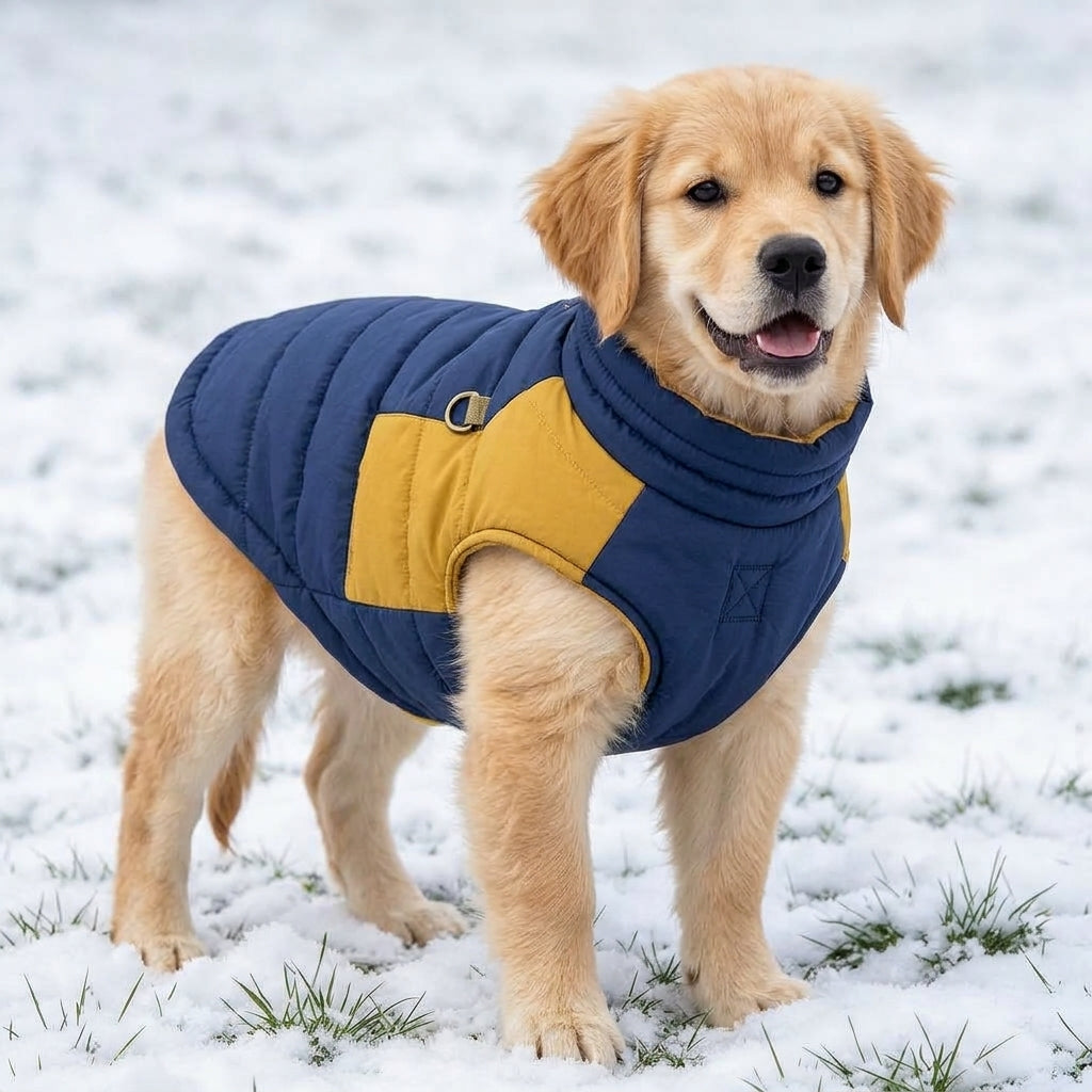 Waterproof Winterized Warm Jacket For Dogs